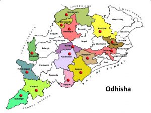 Odisha Map