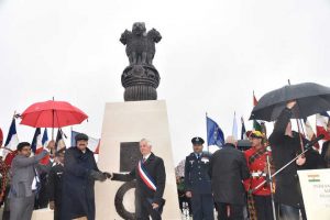 Indian War Memorial in France